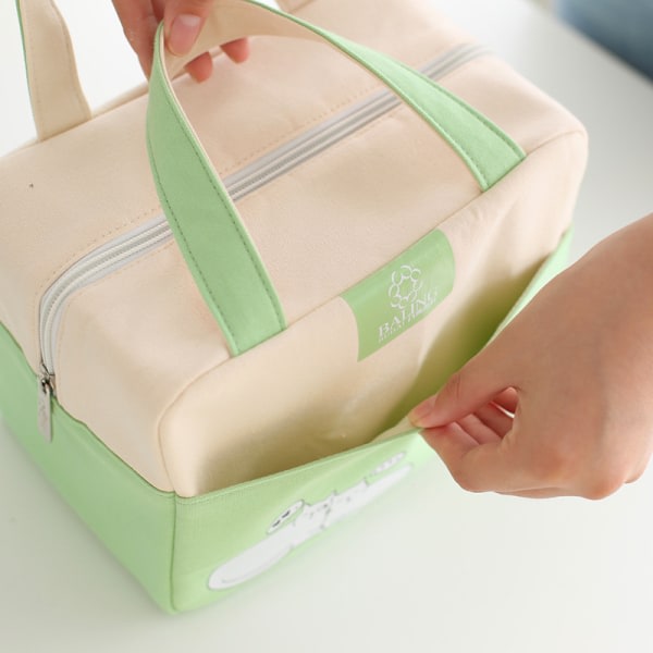 IC Snygg Bento Lunch Tote Bag - Isolerad Svart