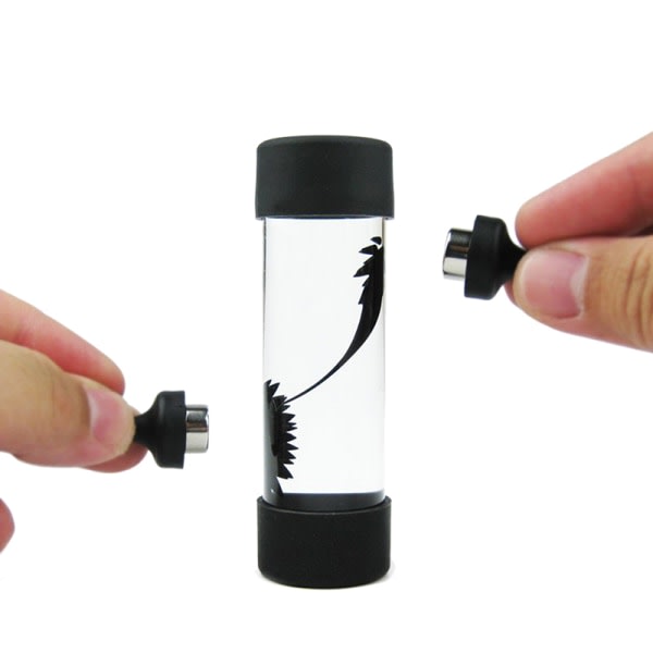 Ferrofluid Magnetisk Vätska Display Leksak Svart