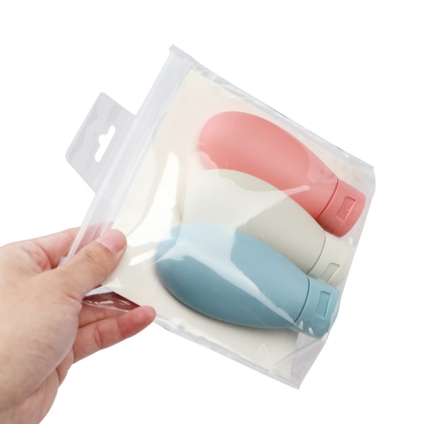 IC 3 deler/ sett Resepåfyllningsbar flaskesett Portable Essence Sham A