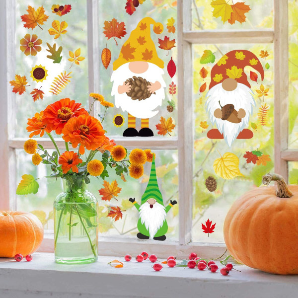Thanksgiving fönsterdekorationer - festliga klamrar till höstens fester