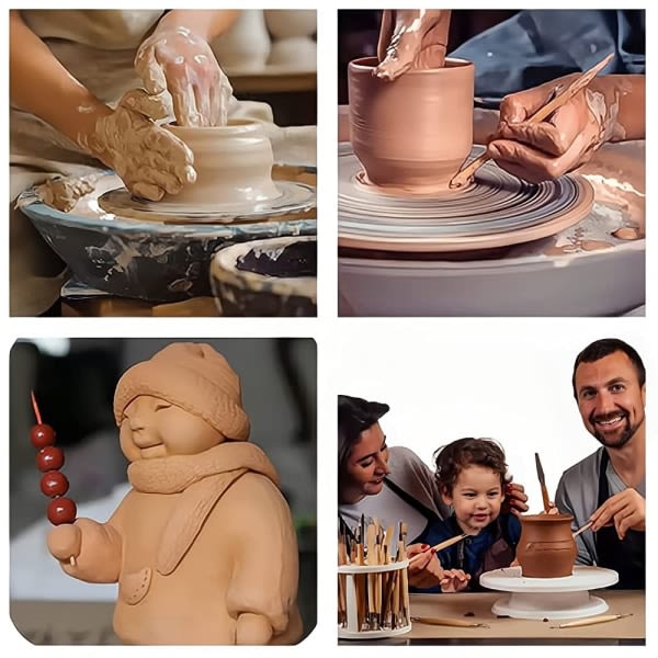 IC Keramik lera skulpteringsverktyg 43 st Keramiska lera snidningsverktyg
