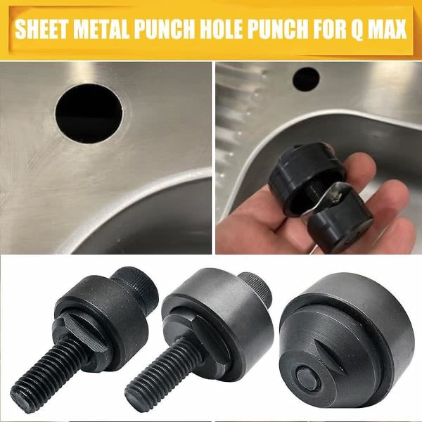 20 mm Hålskärare Hålskärare Skruv Handfat Kran Hålstans Hexplåt Plåt Rostfritt stål