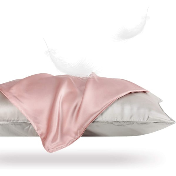 IC Issilke putevar med øyemaske, rosa, 51x75cm