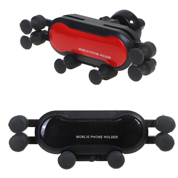 IC 1. mobiltelefonholder til bilmontering luftventilklemme GPS-holder St Black