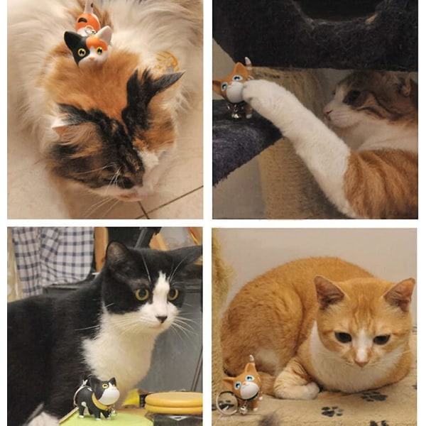 Katte nøgleringe Nøgleringe til bilnøgler Kawaii bedårende taske P IC