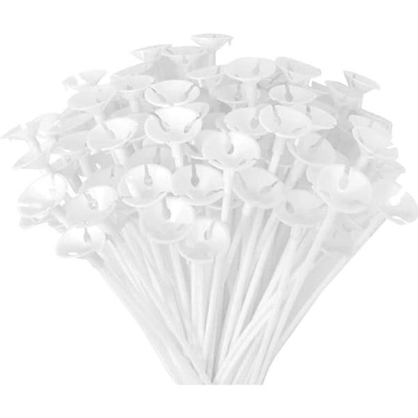 Ballonpinde - 100 stk Ballonpinde og kop til fest bryllup