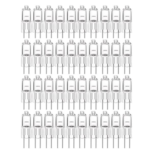 10-pack G4 halogenlampor 10W 12V - Varmvit