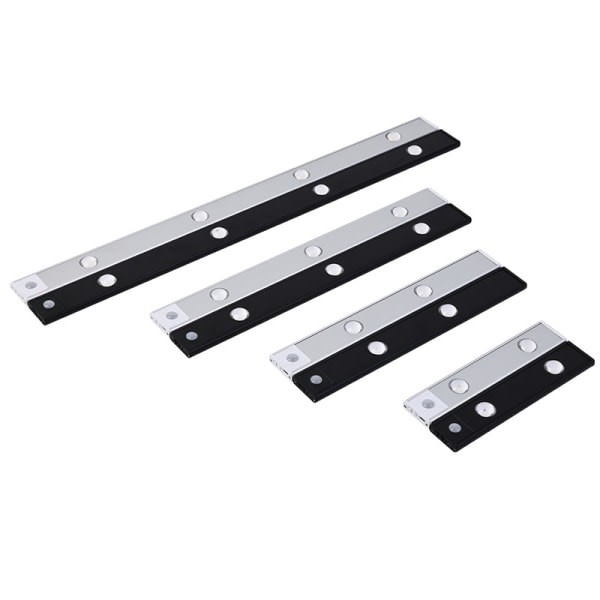 IC Ultratynn Smart Sensor Lys Soverom Stue Lyslist Svart 30cm
