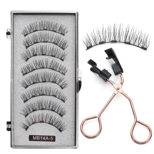 Magnetiska ögonfransar med Applicatore Inga lim behövs ögonfransar MB14A-5