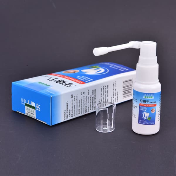 IC Tandpine LIndringsspray Effektiv Tandpleje Hvid