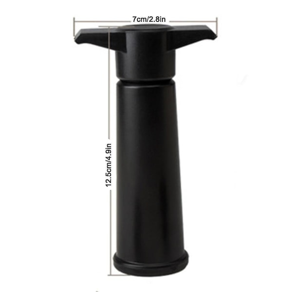 Sort Pump+ Vinspare-stoppare holder vinet friskt (Sort Pump+