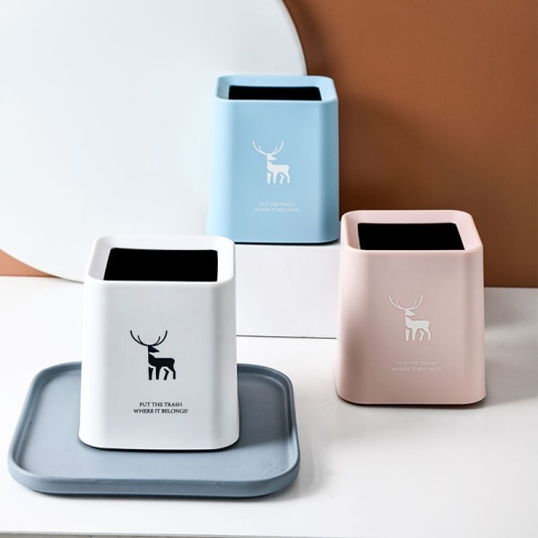 IC Mini Opdagelsesboks Square Deer Hvid (14,5cm*10cm*15,3cm)
