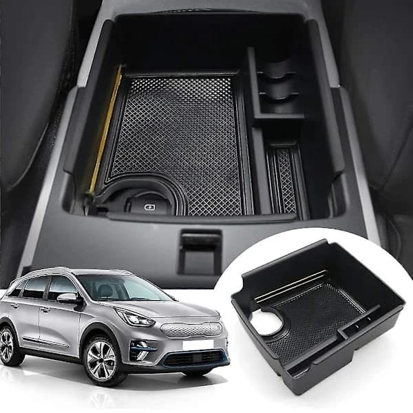 Bilens midterkonsol armlæn opbevaringsboks til Kia E-niro 2019 2020 2021