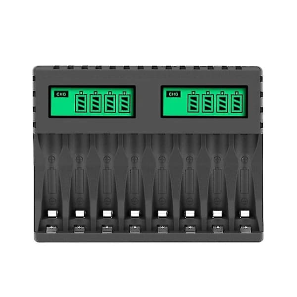 Batterioplader til AA AAA genopladelige batterier Pålidelig Holdbar Oplader-hy
