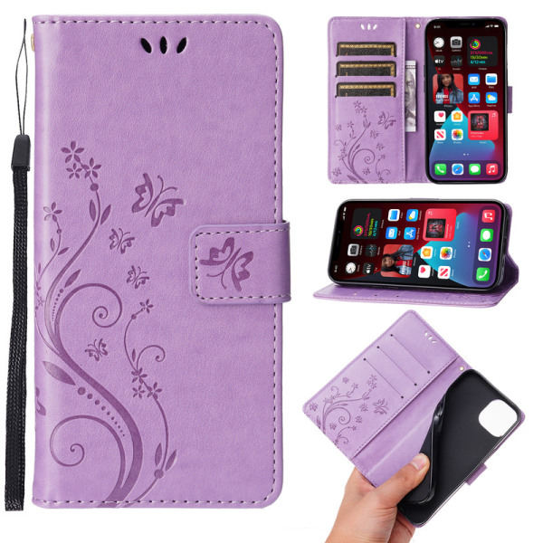 IC Butterfly-kotelo iPhonelle kolmella korttipaikalla