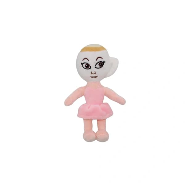 Brain Rottiz Plush Keychain Cappuccina Ballerina multicolored