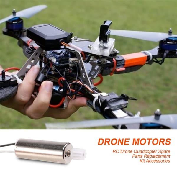 4 stk. E58 M68 S168 Serie CW CCW Motor RC Drone Quads Reservedeler Erstatningstilbehør