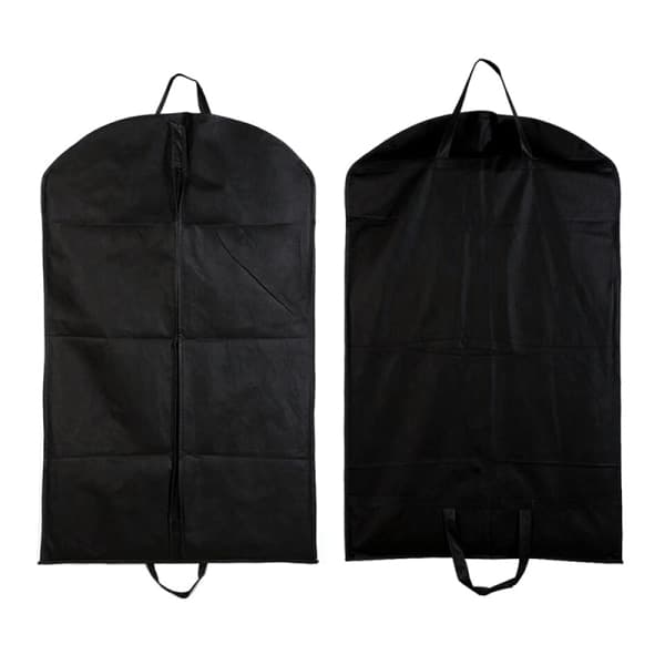 IC Män Dammtät Hanger Coat Kläder Kostym Cover Förvaringsväskor Case Grå