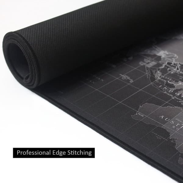 cm - Utvidet - musematte - Stor - spillmusematte - Datatastatur - Sklisikker - Egnet - spillere - studierom - Verdenskartdesign