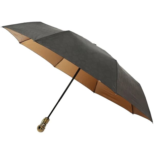 1 pc Creative Devil Skull Handle Umbrella Three-fold UV Sun Rain Umbrella