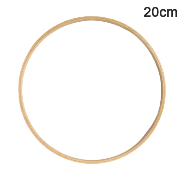 IC Hot DIY Bambukehysti pyöreä ristipistotyö 20cm