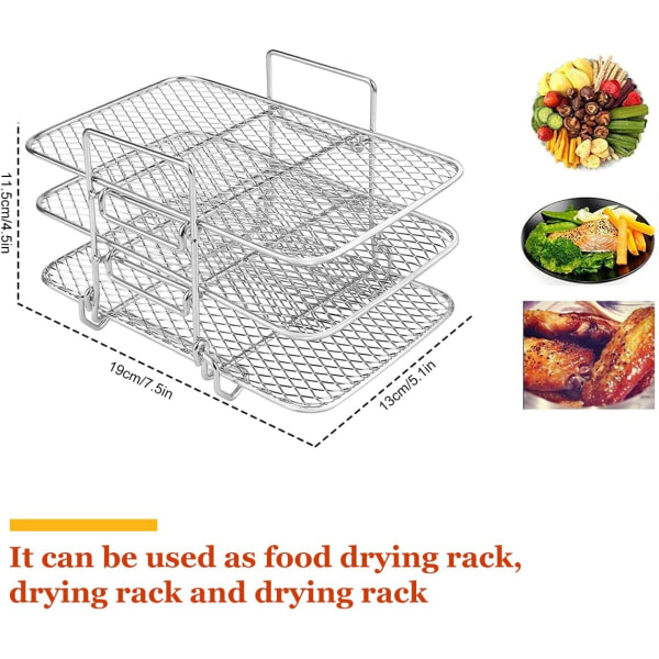 Ninja Air Fryer Multi-Layer Air Fryer Tilbehør Air Fryer Stativ