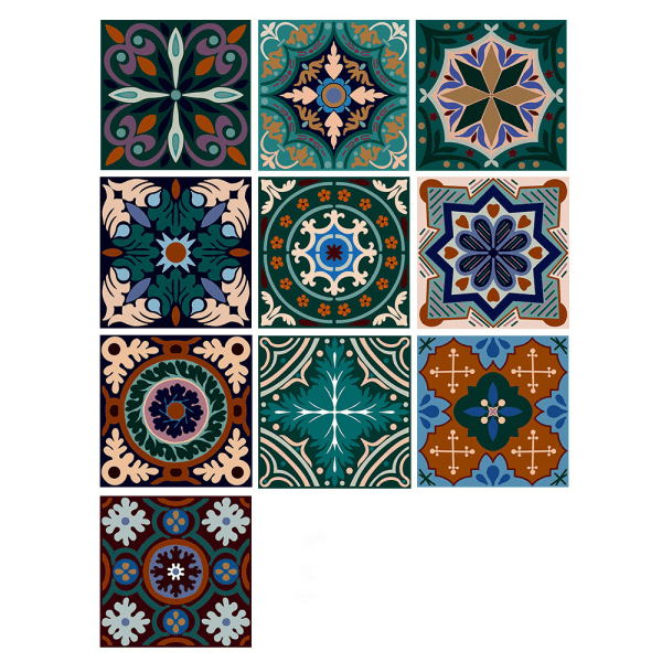 IC 20 ark laatta-tarrat itseliimaavat 10x10cm