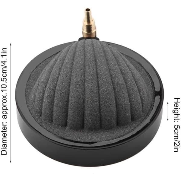 IC Aquarium Air Stone, Bubbler Air Pump Oxygen Disk Rund Sten