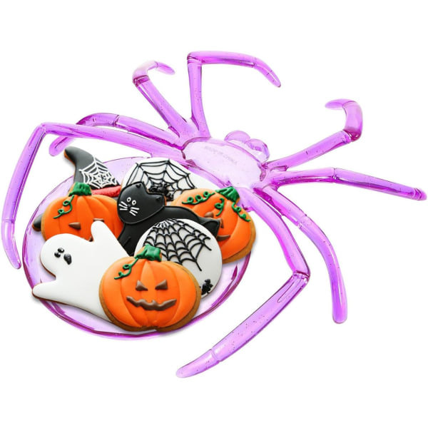 IC Halloween-hämähäkkikarkkilautanen - Ainutlaatuinen vintage Halloween-karkkeille