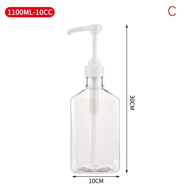 IC 1100ml kaffesirupdispenser Multifunksjonell honningsaus Ketchup 1600ML 10CC