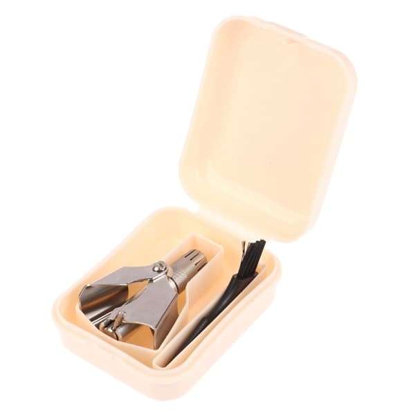 IC Nesehårstrimmer for menn Rustfritt stål Manuell trimmer for nesehår