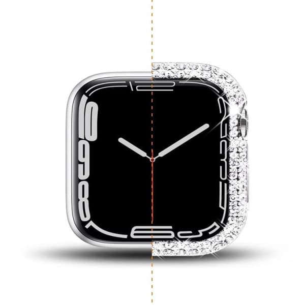 IC 2st Diamant Skärmskydd (Silver + Blå) 41MM
