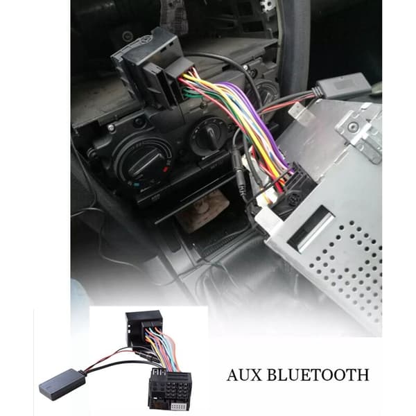 Bil Bluetooth Ljudadapter för 307 408 508 Kabel C2 C5 Rd45 Rd4