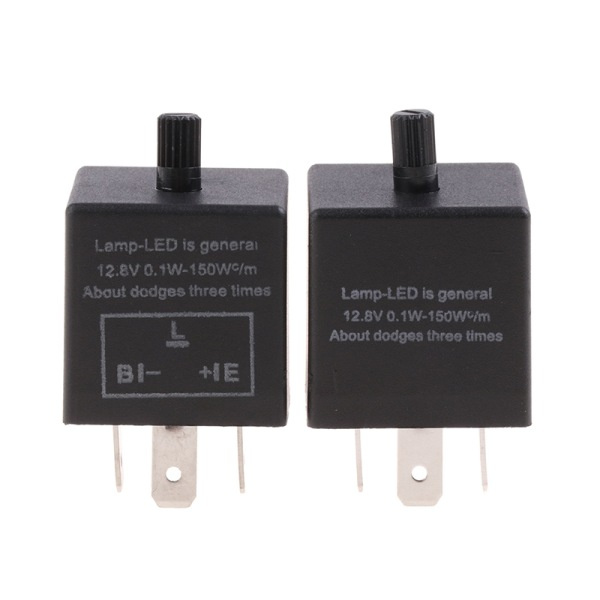 IC CF13KT JL-02 Bil Motorcykel LED-blinkrelä 12V Universal Ele 12V CF13 justerbar