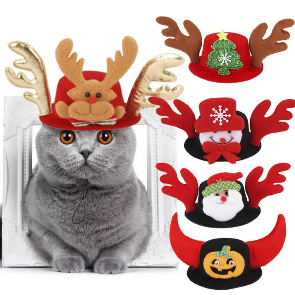 Julhatt for kjæledyr