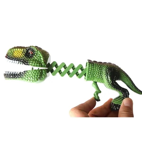 Dinosaurie Grip Leksak Interaktiv Plast Klo Spel för Barn Förälder Barn Lek Röd