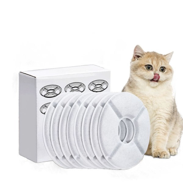 IC-filter för husdjursvattenfontäner, 6-pack