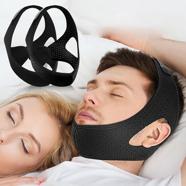 IC Anti Snore Stop Bälte Anti Snoring Hakrem Sömnbälte Käke Ant A2