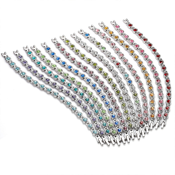 IC Lymfdränerande magnetiskt armband för viktminskning - rosa