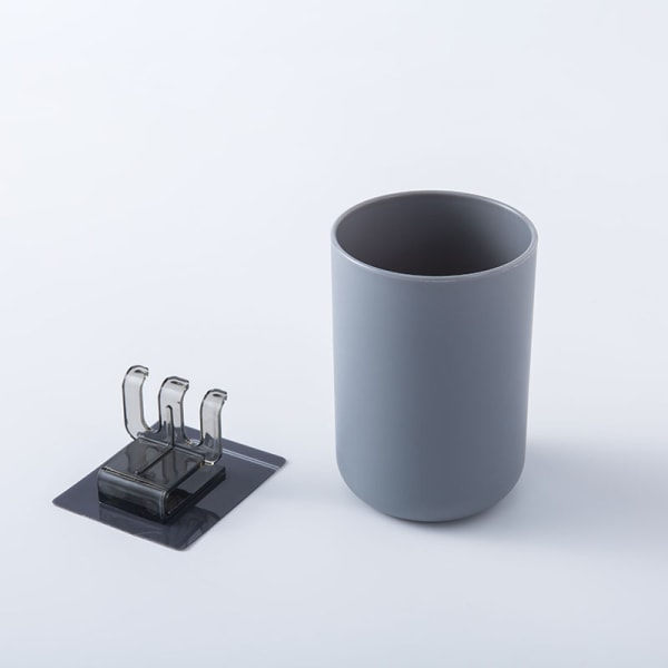 IC Stansfri tandborstställ + grå kopp grey