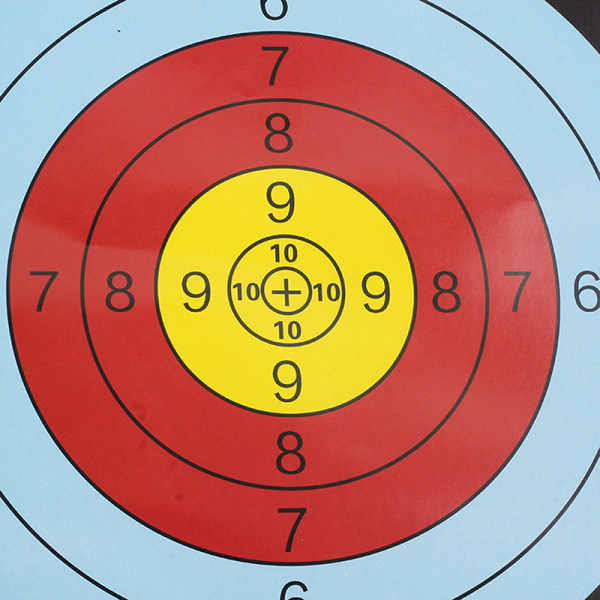 IC 10 stk 40*40 cm Bueskyting Skytemålpapir Bue Jaktbueskyting