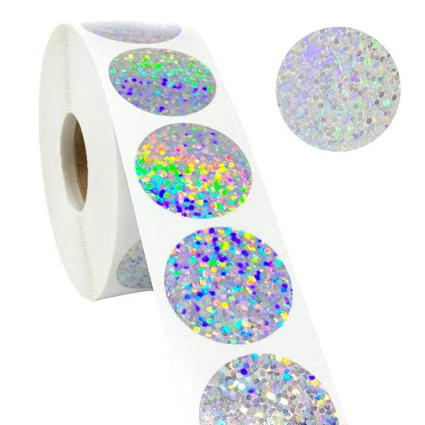 IG Glitterklistermærke for barn Belöning, 500 st Tiny Stickers Roll