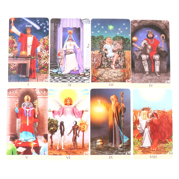IC Vice Versa Tarotkort Engelskt Brettspill Spådom Resonnement Multicolor Onesize