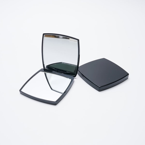Spegel Square Shape Girl Mini Dubbelsidig Spegel utan logotyp