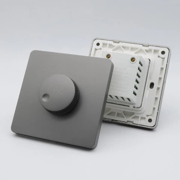 220V Universal Adjustment Ceiling Fan Speed Control Stepless Speed Adjuster (FMY) White White