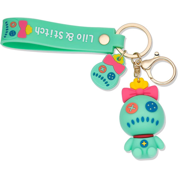 Stitch Nyckelringer For Bilnycklar Ohana Means Family Cartoon Stitch Nyckelring IC