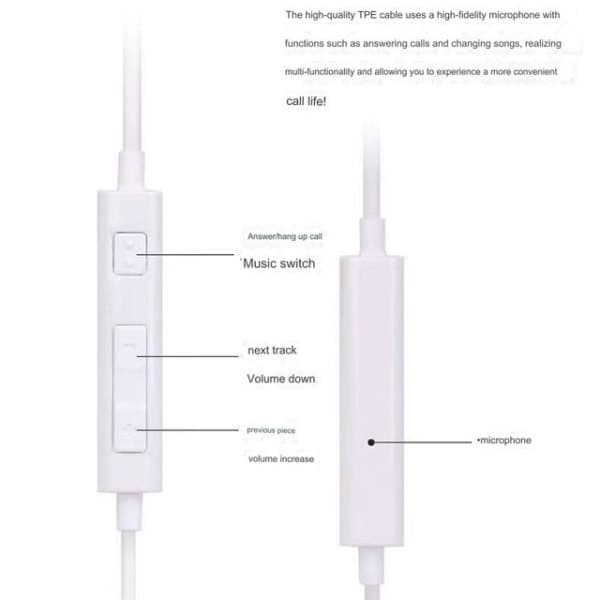 IC-typgränssnitt för Samsung A8S/A80/A9S original in-line headset