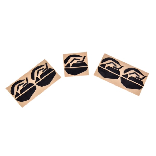 IC 2 sett Musføtter Skøyter Puter 0,65 mm for spill Logitech G502 Svart 2stk