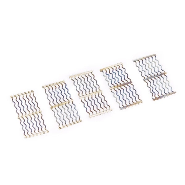 IC 5 Styck 17*8,5 mm Meshwork Spole Clapton Ni80 + A1 Värme Mesh Coil