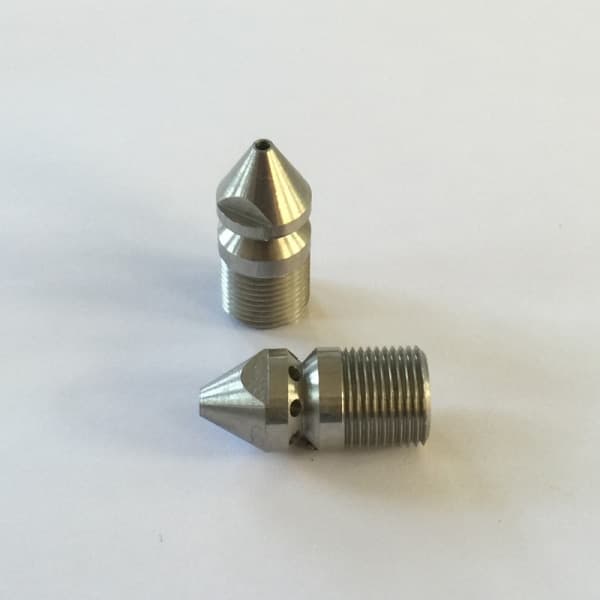 IC High-pressure cleaner drain/sewer cleaning nozzle 9 Jet 3/8\"